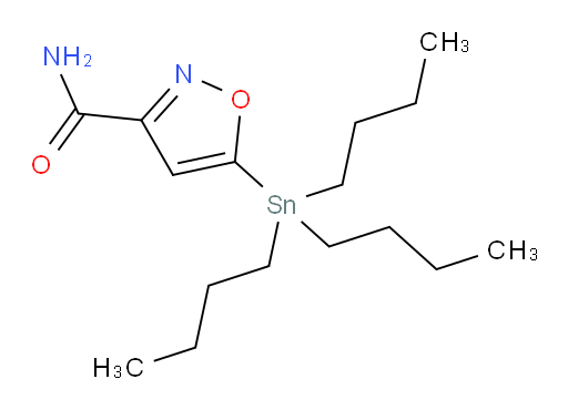 5-(三丁基锡基)异噁唑-3-甲酰胺