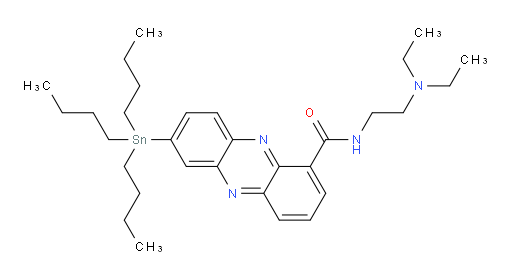 N-(2-(二乙氨基)乙基)-7-(三丁基锡基)吩嗪-1-甲酰胺