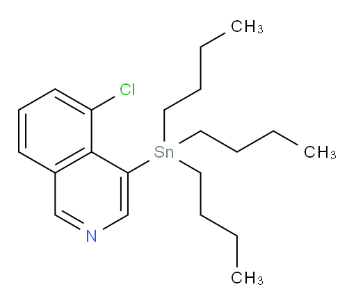 5-chloro-4-(tributylstannyl)isoquinoline