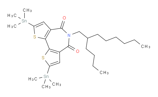 5-(2-butyloctyl)-2,8-bis(trimethylstannyl)-4H-dithieno[3,2-c:2',3'-e]azepine-4,6(5H)-dione