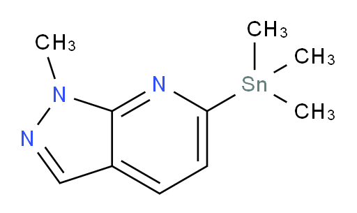 1-methyl-6-(trimethylstannyl)-1H-pyrazolo[3,4-b]pyridine