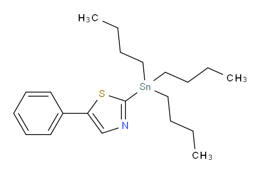 5-phenyl-2-(tributylstannyl)thiazole