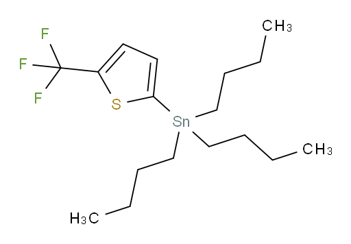 三丁基(5-(三氟甲基)噻吩-2-基)锡烷