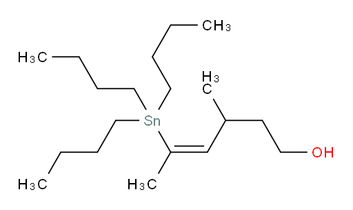 (Z)-3-methyl-5-(tributylstannyl)hex-4-en-1-ol