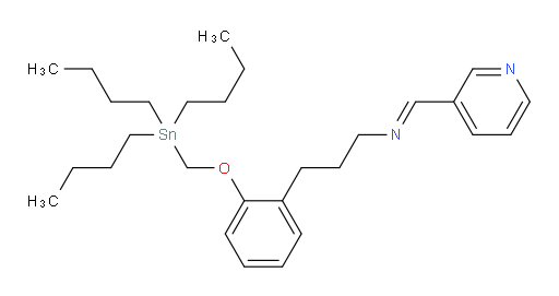 (E)-N-(吡啶-3-基亚甲基)-3-(2-((三丁基锡基)甲氧基)苯基)丙-1-胺
