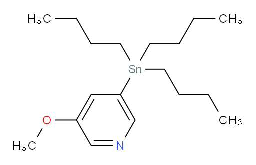 3-甲氧基-5-(三丁基锡基)吡啶