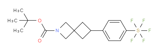 [4-[2-[(1,1-Dimethylethoxy)carbonyl]-2-azaspiro[3.3]hept-6-yl]phenyl]sulfur pentafluoride
