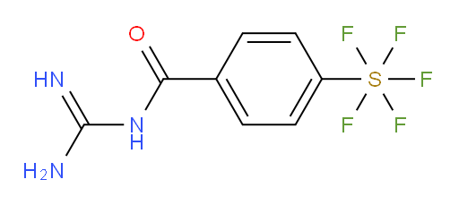 [4-[[(aminoiminomethyl)amino]carbonyl]phenyl]sulfur pentafluoride
