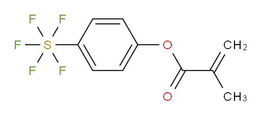 [4-[(2-methyl-1-oxo-2-propen-1-yl)oxy]phenyl]-sulfur pentafluoride