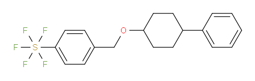 [4-[[(cis-4-phenylcyclohexyl)oxy]methyl]phenyl]sulfur pentafluoride