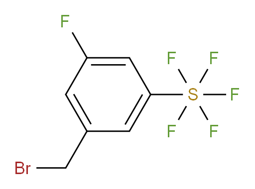 [3-(Bromomethyl)-5-fluorophenyl]sulfur pentafluoride