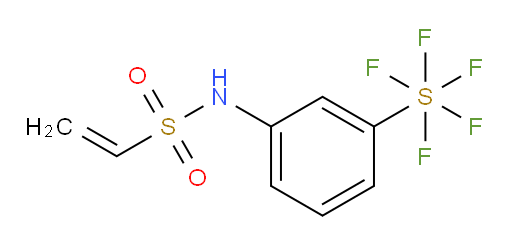 N-(3-(pentafluoromercapto)phenyl)ethenesulfonamide