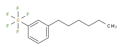 (3-hexylphenyl)sulfur pentafluoride
