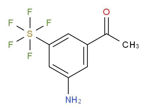(3-Acetyl-5-aminophenyl)sulfur pentafluoride