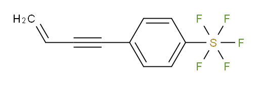 4-(but-3-en-1-yn-1-yl)(pentafluoromercapto)benzene