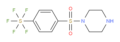 [4-(1-piperazinylsulfonyl)phenyl]sulfur pentafluoride