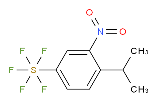 [4-(1-methylethyl)-3-nitrophenyl]sulfur pentafluoride