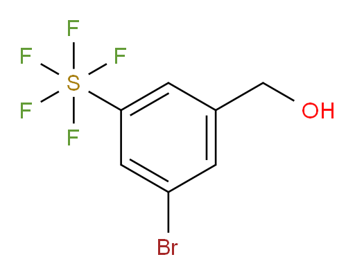 [3-Bromo-5-(hydroxymethyl)phenyl]sulfur pentafluoride