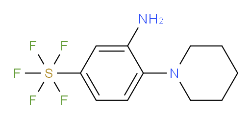 [3-Amino-5-(4-piperidinyl)phenyl]sulfur pentafluoride