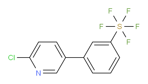 [3-(6-chloro-3-pyridinyl)phenyl]sulfur pentafluoride