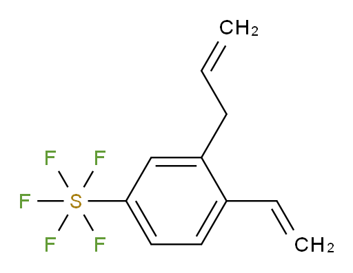 [4-Ethenyl-3-(2-propen-1-yl)phenyl]sulfur pentafluoride