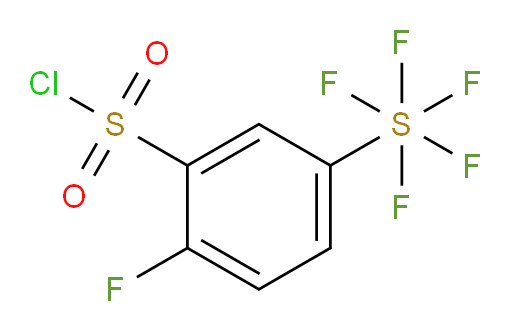 [3-(Chlorosulfonyl)-4-fluorophenyl]sulfur pentafluoride