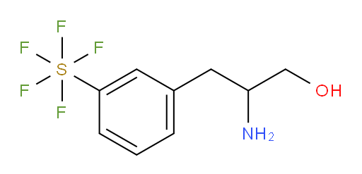 [3-(2-Amino-3-hydroxypropyl)phenyl]sulfur pentafluoride