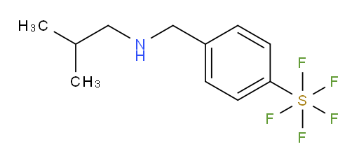 4-((isobutylamino)methyl)(pentafluoromercapto)benzene