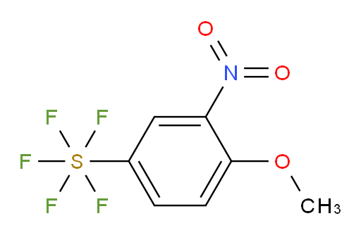 (4-methoxy-3-nitrophenyl)sulfur pentafluoride