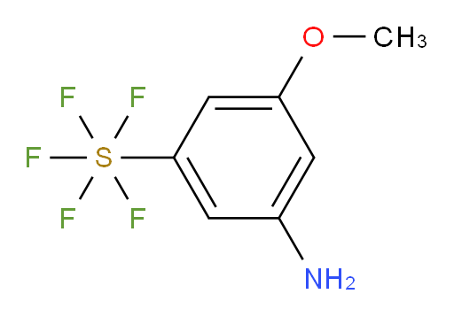 (3-Amino-5-methoxyphenyl)sulfur pentafluoride