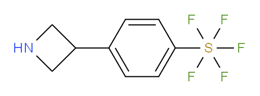 4-(azetidin-3-yl)(pentafluoromercapto)benzene