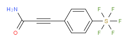 3-(4-(pentafluoromercapto)phenyl)propiolamide