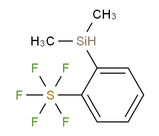 2-(dimethylsilyl)(pentafluoromercapto)benzene
