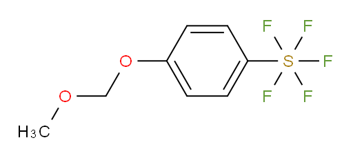 4-(methoxymethoxy)(pentafluoromercapto)benzene