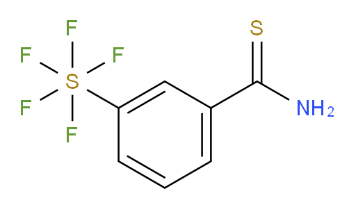 [3-(Aminothioxomethyl)phenyl]sulfur pentafluoride