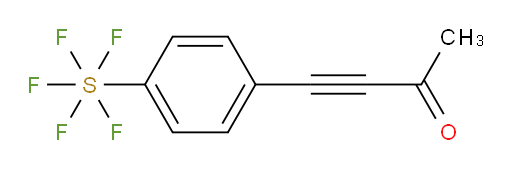 [4-(3-oxo-1-butyn-1-yl)phenyl]sulfur pentafluoride
