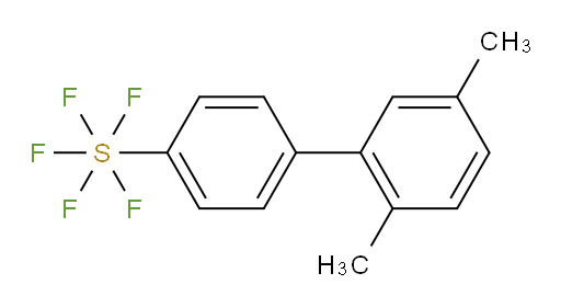 (2',5'-Dimethyl-biphenyl-4-yl)sulfur pentafluoride