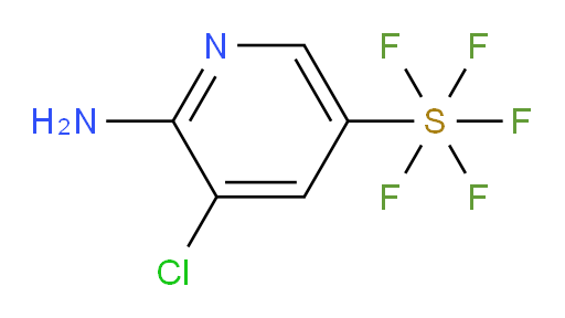6-amino-5-chloropyridine-3-ylsulfur pentafluoride