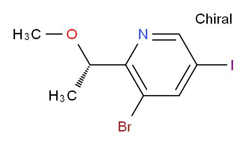 (S)-3-bromo-5-iodo-2-(1-methoxyethyl)pyridine