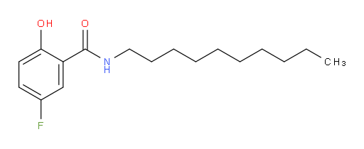 N-decyl-5-fluoro-2-hydroxybenzamide
