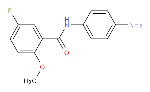 N-(4-aminophenyl)-5-fluoro-2-methoxybenzamide