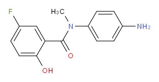 N-(4-aminophenyl)-5-fluoro-2-hydroxy-N-methylbenzamide