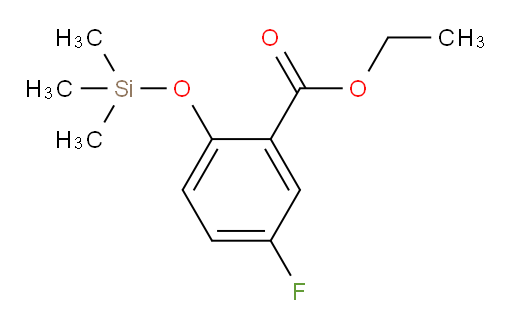 ethyl 5-fluoro-2-((trimethylsilyl)oxy)benzoate