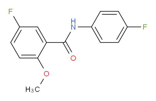 5-fluoro-N-(4-fluorophenyl)-2-methoxybenzamide