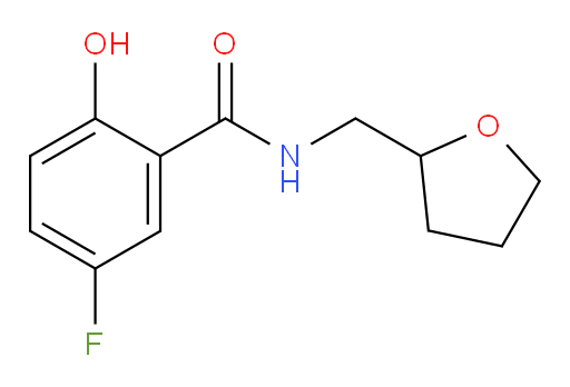 5-fluoro-2-hydroxy-N-((tetrahydrofuran-2-yl)methyl)benzamide