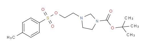 tert-butyl 3-(2-(tosyloxy)ethyl)imidazolidine-1-carboxylate