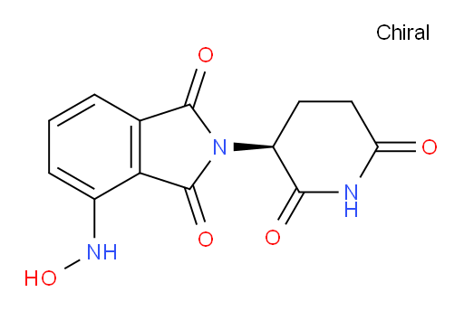(S)-2-(2,6-dioxopiperidin-3-yl)-4-(hydroxyamino)isoindoline-1,3-dione