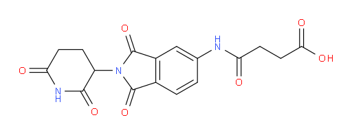 4-((2-(2,6-dioxopiperidin-3-yl)-1,3-dioxoisoindolin-5-yl)amino)-4-oxobutanoic acid