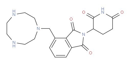 4-((1,4,7-triazonan-1-yl)methyl)-2-(2,6-dioxopiperidin-3-yl)isoindoline-1,3-dione