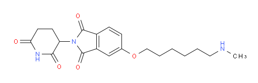2-(2,6-dioxopiperidin-3-yl)-5-((6-(methylamino)hexyl)oxy)isoindoline-1,3-dione